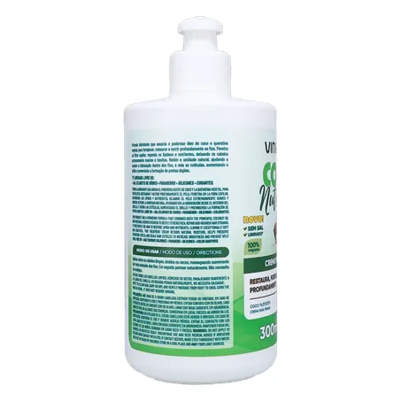 Creme de Pentear Vinilady Coco Nutrição Frasco 300ml 360-28