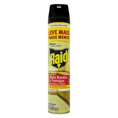 邦楽 DA RAIDALATION 1.0 Inseticida Raid Aer i (mosc- Bar- For- Perni) Eucalipto 420ml L+p