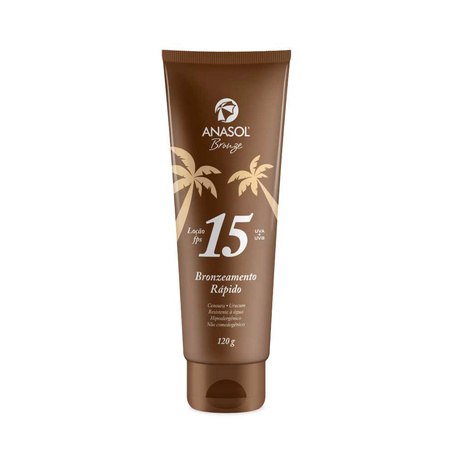 Loção Bronzeadora Bronze FPS 15 Anasol 120G