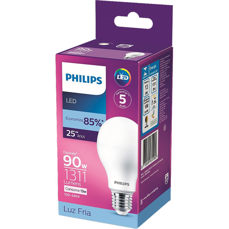 Lâmpada Philips LEDB - 13W - 6500K