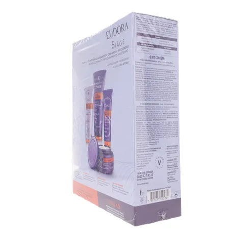 Kit Shampoo Condic Liso Intenso Eudora 375ml 360-24
