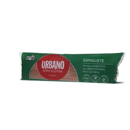 Macarrão Espaguete de Arroz Integral Sem Glúten Urbano 500G 360-2