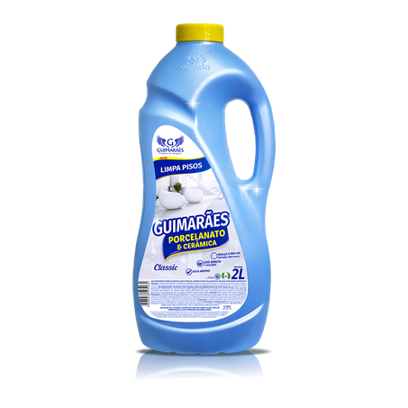 Limpa pisos guimarães porcelanato & cerâmica classic frasco 2l