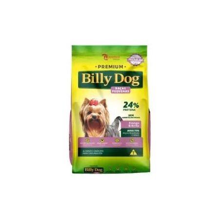 RACAO BILLY DOG RACAS PEQUENAS FGO,ARROZ,BET.15KG