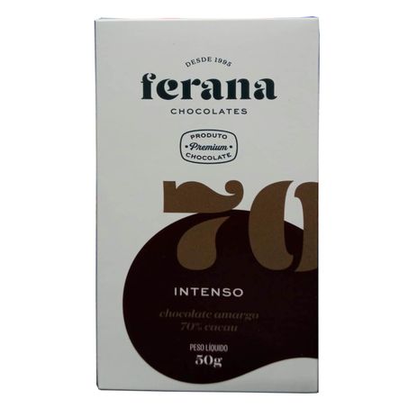 CHOCOLATE FERANA TABLETE INTENSO 50G
