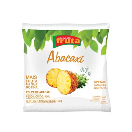 POLPA MAIS FRUTA ABACAXI 400G