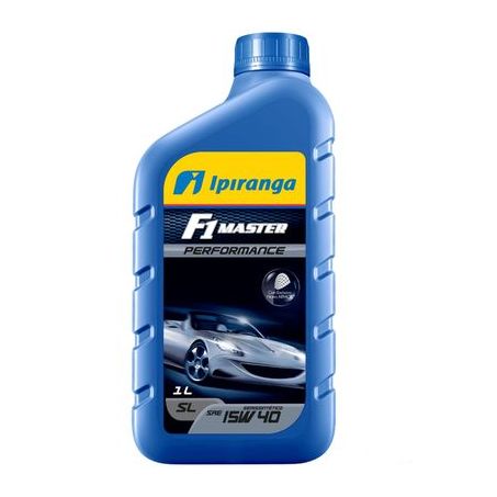 OLEO IPIRANGA 1L CARRO 5W40 SL F1 MASTER PERFORMANCE