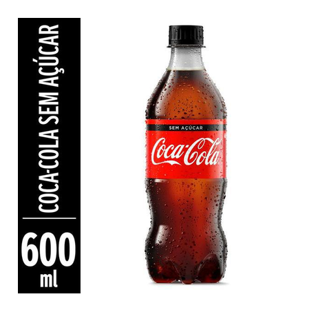 COCA COLA ZERO 600ML
