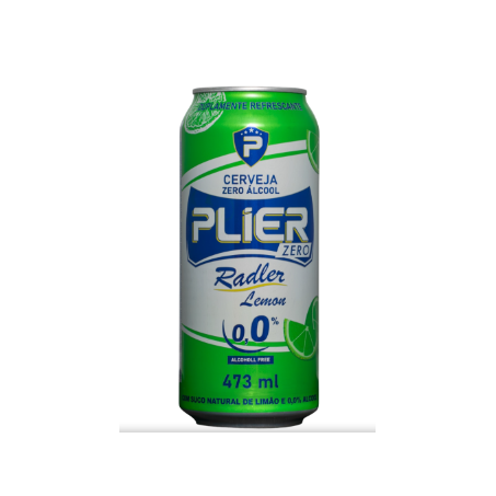 Cerveja plier zero limao 473ml*