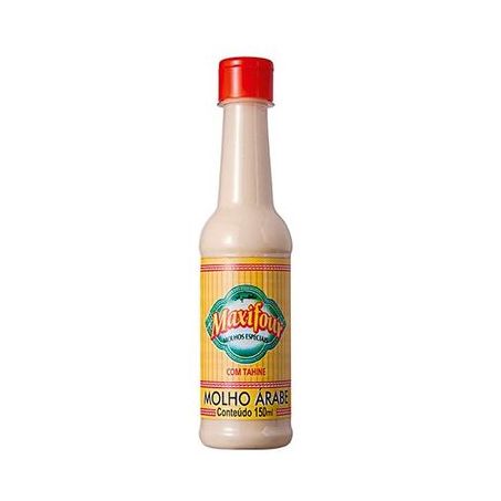 Molho árabe tahini maxifour 150ml