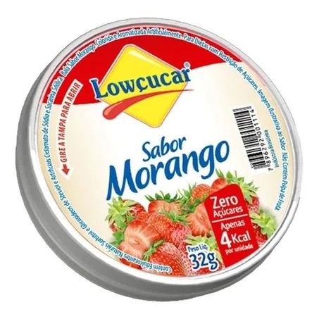 BALA LOWCUCAR ZERO 32GR MORANGO