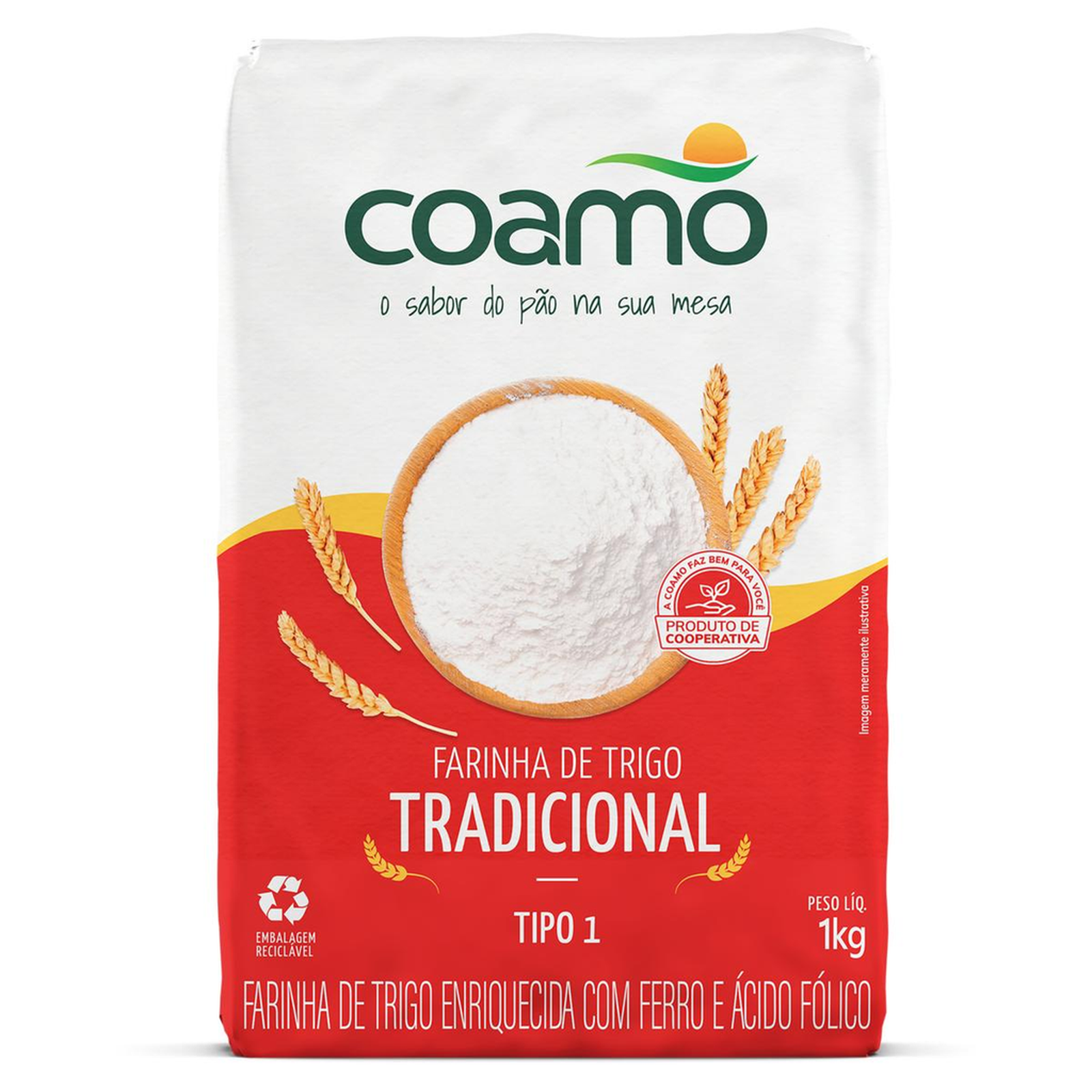 Farinha de Trigo Coamo 1kg