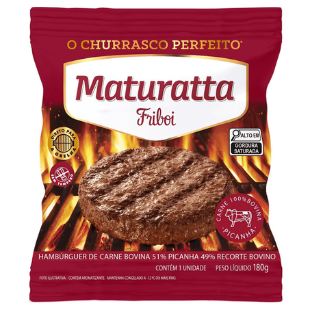 Hambúrguer Friboi Maturatta Picanha 180g