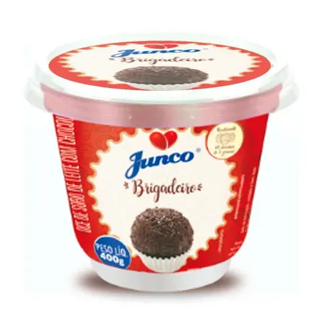 Doce junco 400gr brigadeiro morango