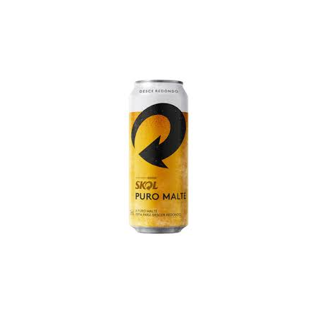 Cerveja skol puro malte 473ml