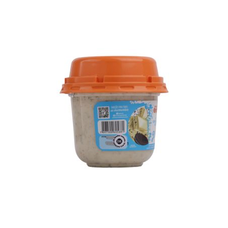 Creme Bom Princípio Sabor Chocolate Branco com Cookies  Pote 160gr 360-46