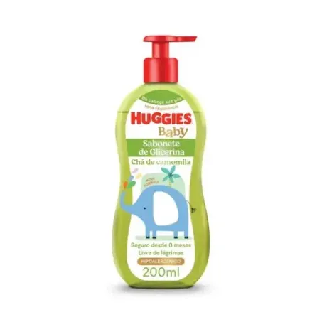 Sabonete liq huggies monica camomila 200