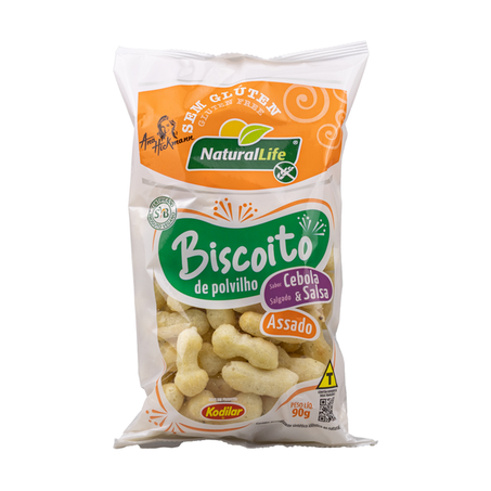 BISCOITO DE POLVILHO CEBOLA E SALSA ASSADO 90G