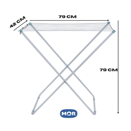 VARAL DE CHÃO MOR SLIM AÇO UNID 360-1