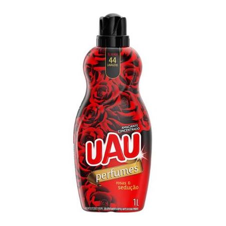 Amaciante Concentrado Uau Perfumes Rosas e Sedução 1lt