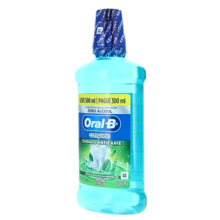 Anti-septico bucal oral b hort l500p300m 360-3