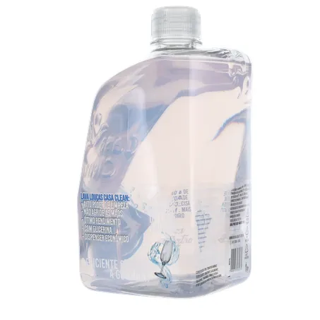 LAVA LOUÇAS LIQUÍDO CASA CLEAN NOVA GERAÇÃO NEUTRO C/GLICERINA REFIL 1L 360-12