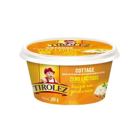 QUEIJ COTTAGE TIROLEZ S/LAC PT 200G 