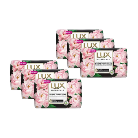 Sabonete Barra Lux Rosas Francesas 85g C/6 Lv + Pg-