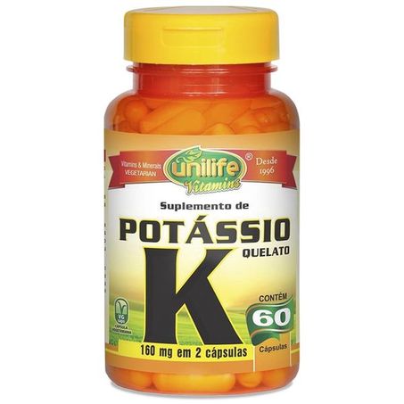 Potássio Quelato Unilife 60cps