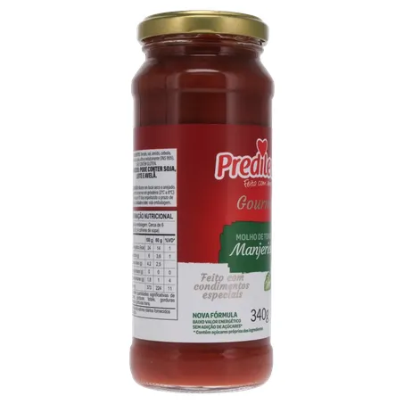 Molho De Tomate Predilecta Premium c Manjericao 340g 360-30