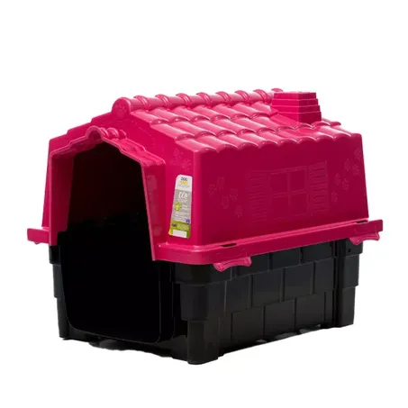 Casa Pet Injet Dog House Evo Eco Colors Rosa N°4