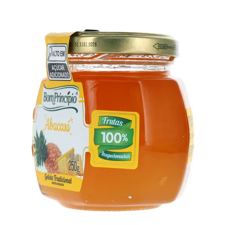 GELEIA TRADICIONAL DE ABACAXI 250G BOM PRINCIPIO 360-6