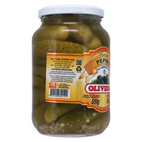 PEPINO OLIVEIRA VD -300G TRADICIONAL 360-31