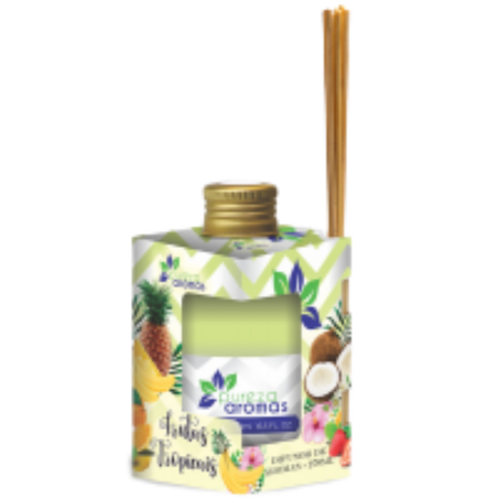 Difusor aroma amb 250ml pureza frutas vidro