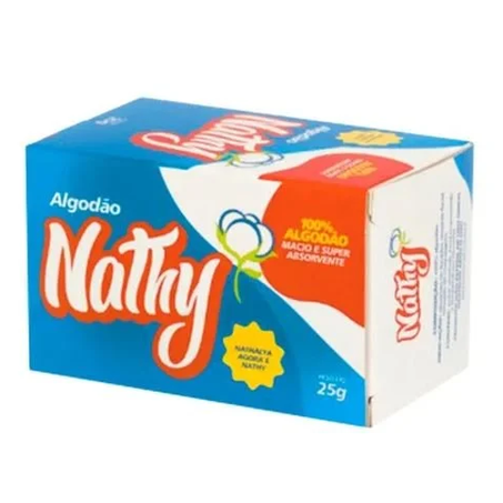 ALGODÃO NATHY CAIXA 25G