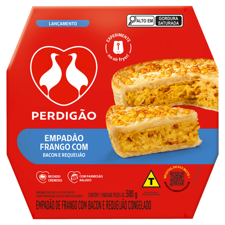 EMPADÃO DE FRANGO COM BACON SADIA 500G