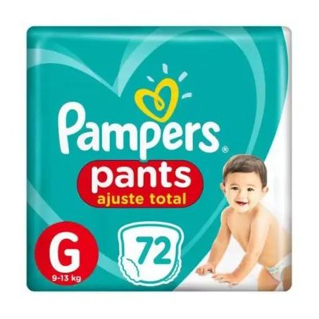 Fralda Descartável Infantil Pants Pampers G Pacote 72 Unidades
