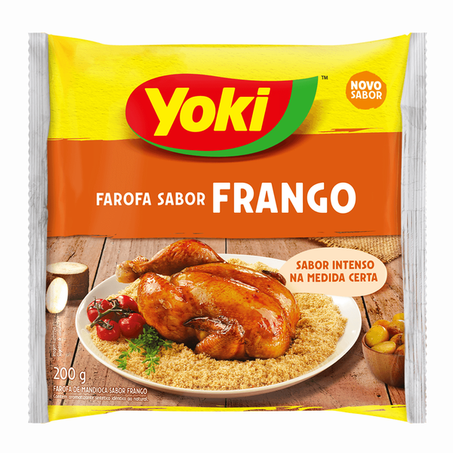 Farofa De Mandioca Yoki 200g Frango