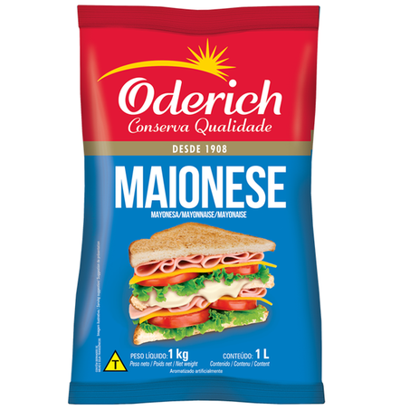 MAIONESE ODERICH SACHÊ 1KG
