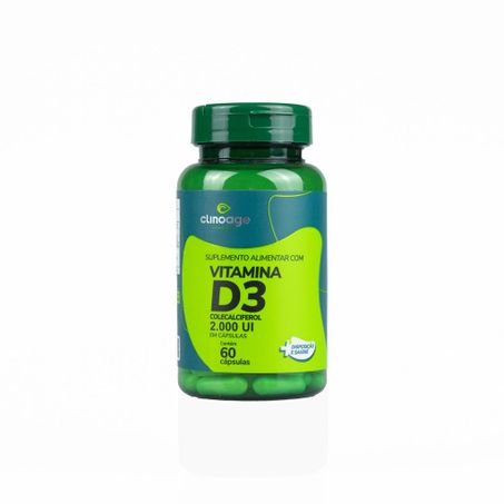VITAMINA D3 470MG 60CAPSULAS CLINOAGE