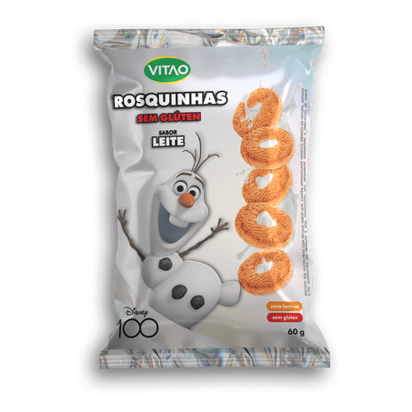 Rosquinha vitao disney leite s/gluten 60