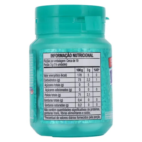 Goma De Mascar Mentos Pure Fresh S/Açúcar Wintergreen Pt 56g  360-23