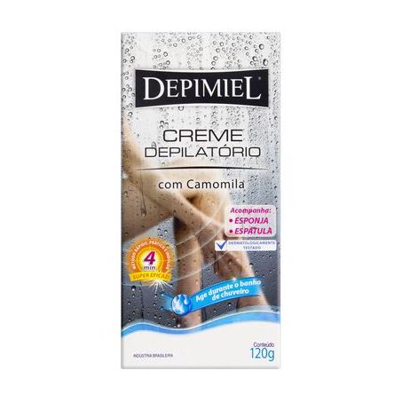 Creme depilatorio p/ banho depimiel 120g
