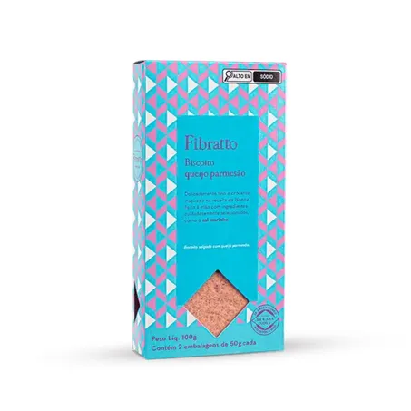 Fibratto Biscoito Queijo Parmesão 100g