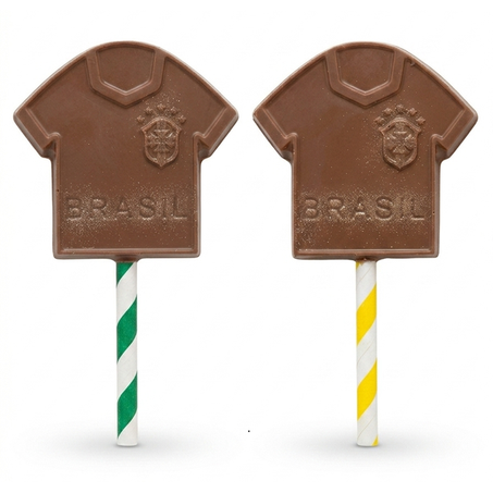 Fribal Pirulito de Chocolate Camisa Copa Renata Arassiro 25g