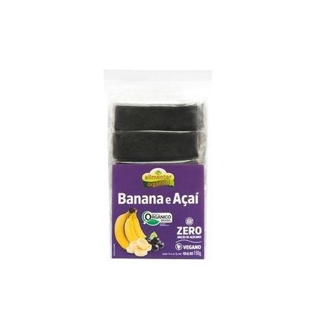 BARRINHA ALIMENTAR 150G ORG BAN/ACAI S/A