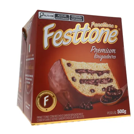 Panettone Festtone Trufado Brigadeiro 500G 360-34
