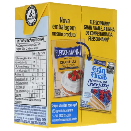 Creme Chantilly Fleischmann Gran Finale 200ml 360-14