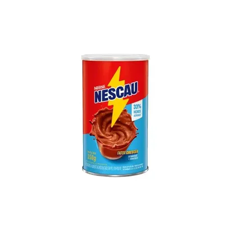 Achocolatado em po nescau lata 33%-acucar 350g