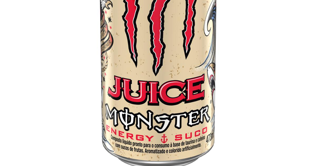 Bebida Energética Monster 473ml - Pacific Punch - Lata